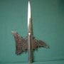 pole arm halberd head, 15th and 16th century, replica
