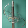 Swept hilt rapier, European 15th cent.,German or French