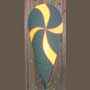 Viking / Norman kite shield (Bayeux tapestry)