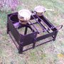 Roman army craticula AH3983 open air historic grill