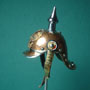 German mini spiked helmet Pickel-haube Prussia, 19th ct.