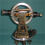 old theodolite replica 13 inch tall with telescope