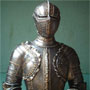 Figure Knight in Armour for combat on foot,16th century