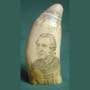 Set 8 Scrimshaw whale teeth replica