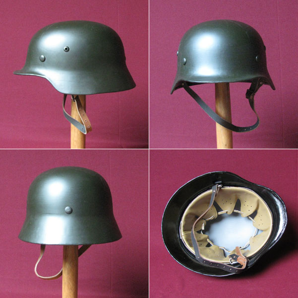 AH6043L - German M35 helmet, WW2, best quality reproduction, size L