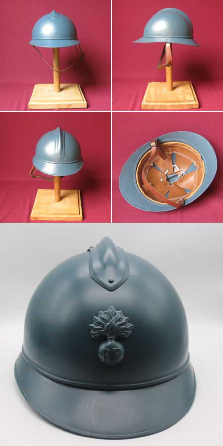 AH6141 - French Adrian helmet, WW1