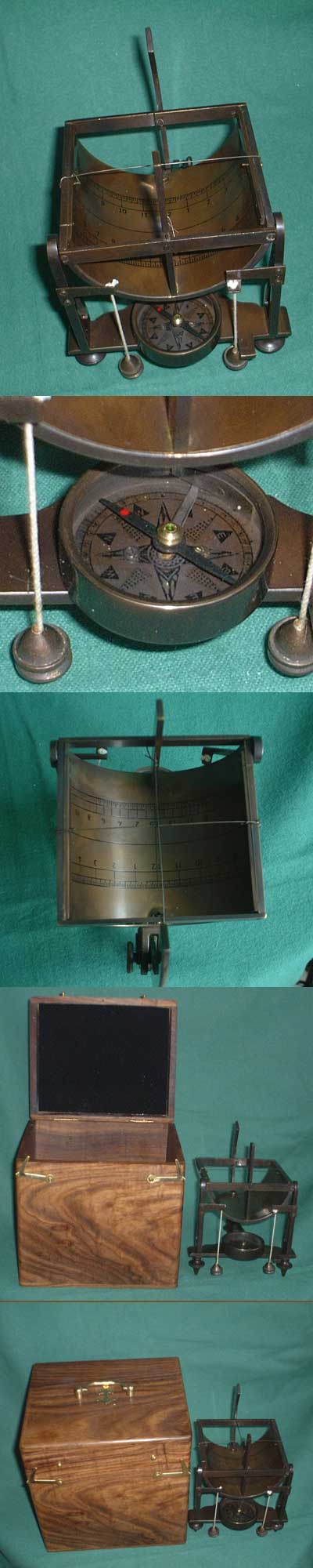K50 - Sun dial with compass, reproduction, around 1600