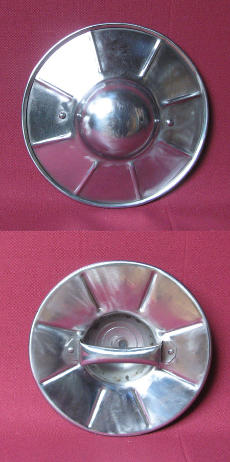R004-Y20 - Medieval steel shield, buckler for combat