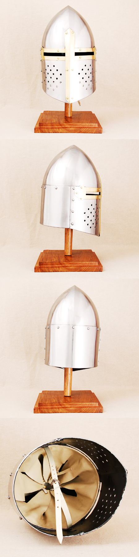 R02 - Medieval Great Helmet - crusader