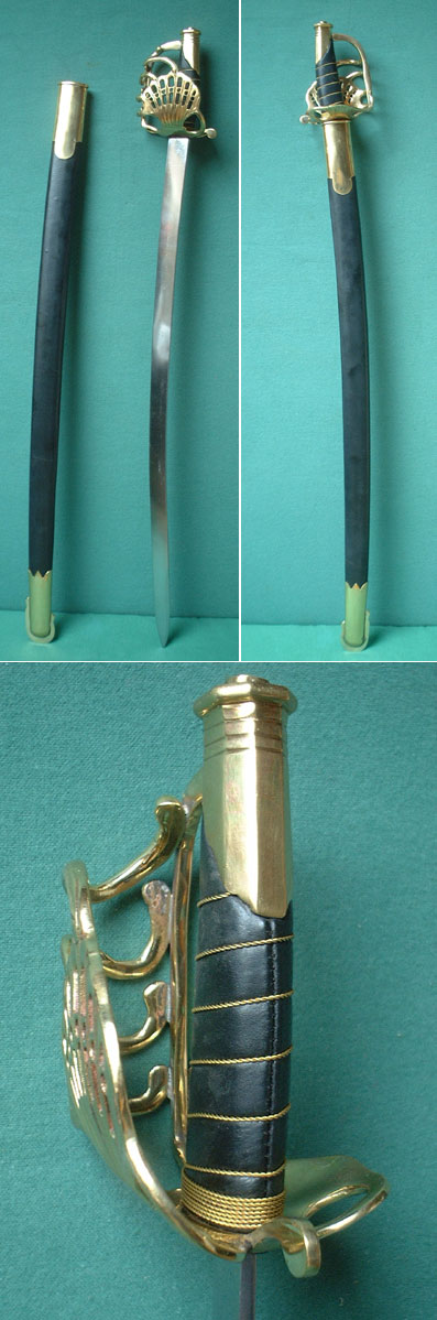 AH3249 - Schlacht bei Valmy-Schwert, Frankreich ca. 1790-1800