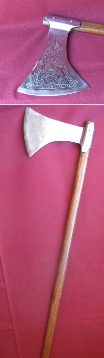 AH3542 - gro�e Wikinger Streitaxt