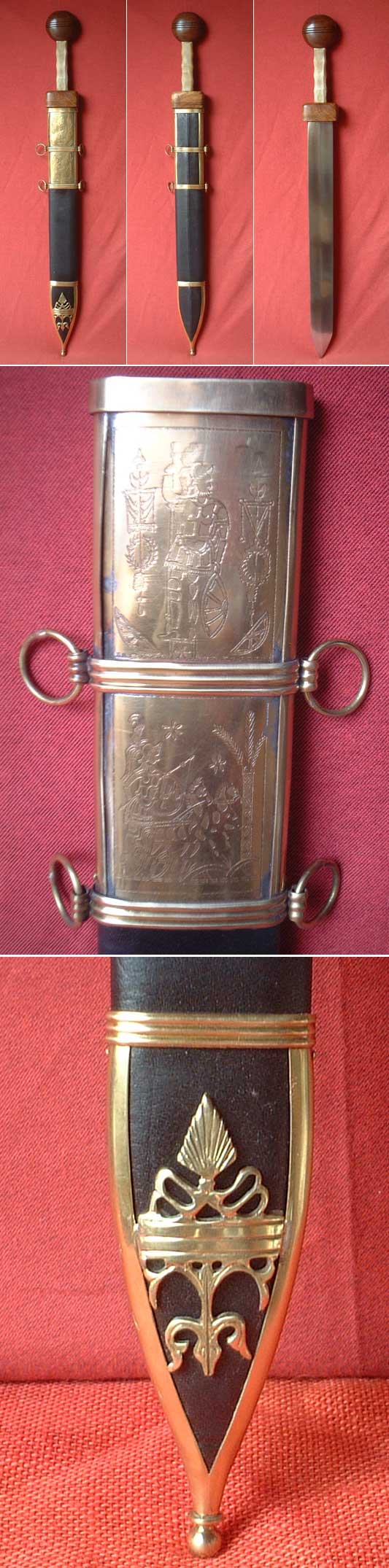 AH4211 - Gladius R�mer - Schwert d. r�m. Legion�re, Typ Pompeii
