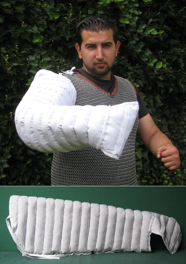 AH6231P - R�mer Gladiator-Armschutz Baumwolle-Polsterung