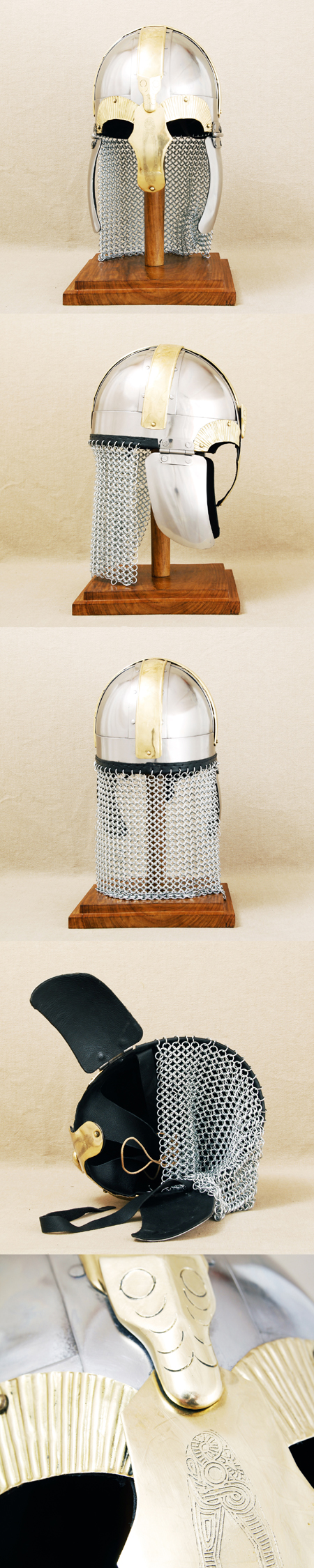 AH6732 - Helm Wikinger - Angelsachsen, 750 AD, Coppergate