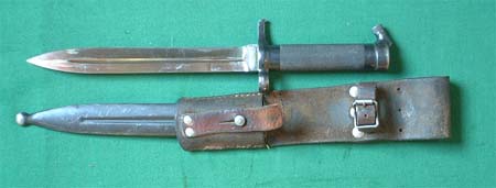 B02 - schwedisches Bajonett M 1896 f�r Mauser-Gewehre