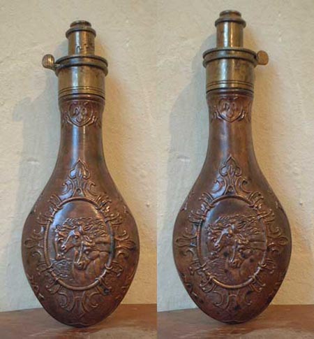D03 - Western Pulverflasche f�r Vorderlader