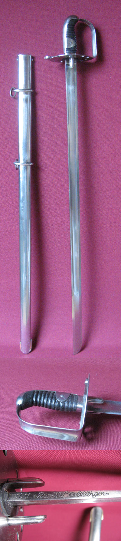 D103 - britischer Kavalleries�bel der schweren Kavallerie, Modell 1796