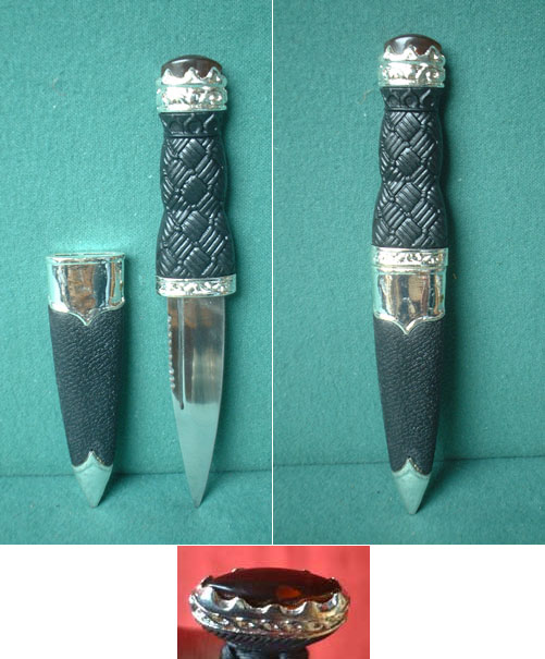 D27 - Sgian Dubh Schottland Strumpf - Dolch