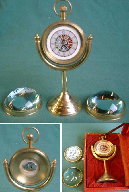 N20 - Stand - Kugeluhr (Abb. Schiffs-Telegraph)