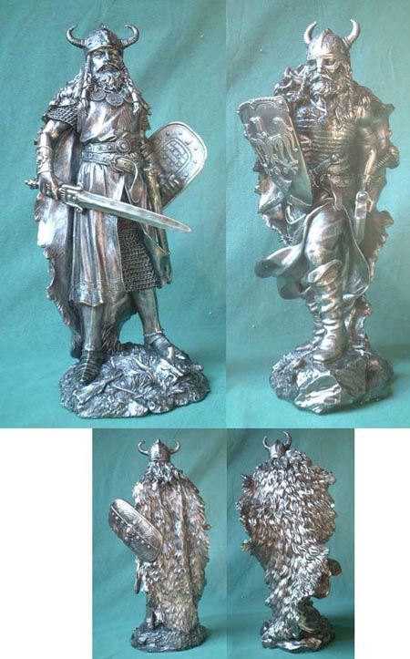 T09 - 2 Wikinger / Normannen Figuren f�r Sammler
