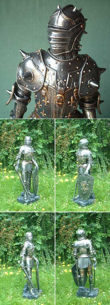 T28 - Figur Ritterr�stung, Frankreich ca. 1500