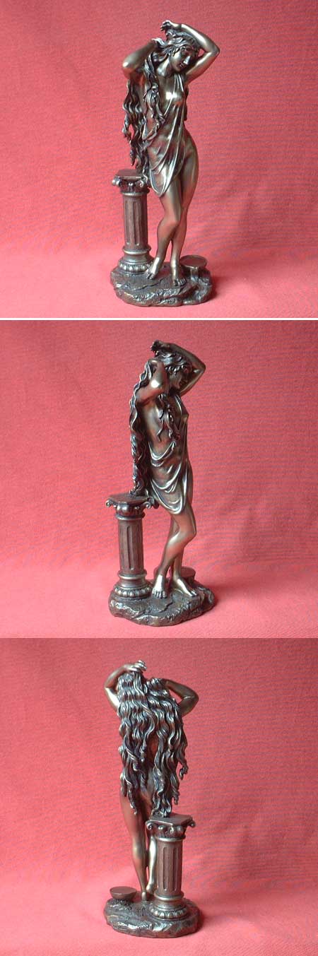 V114 - Griech. Liebesg�ttin Aphrodite, Bronze-Imitat