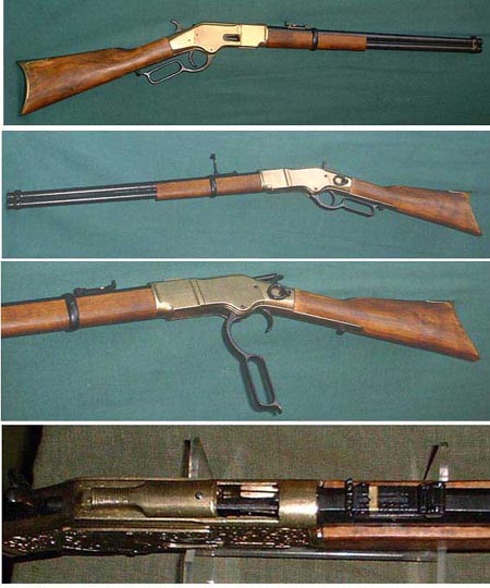 V82 - Winchester M 1866 Western Sattelkarabiner