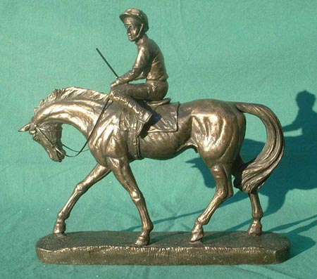 W03 - Jockey vor dem Start