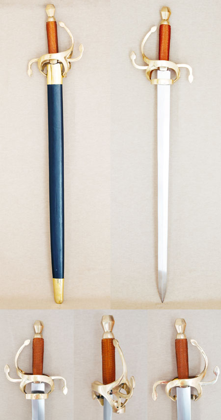 A25 - European Swept Hilt Rapier, late 16th century