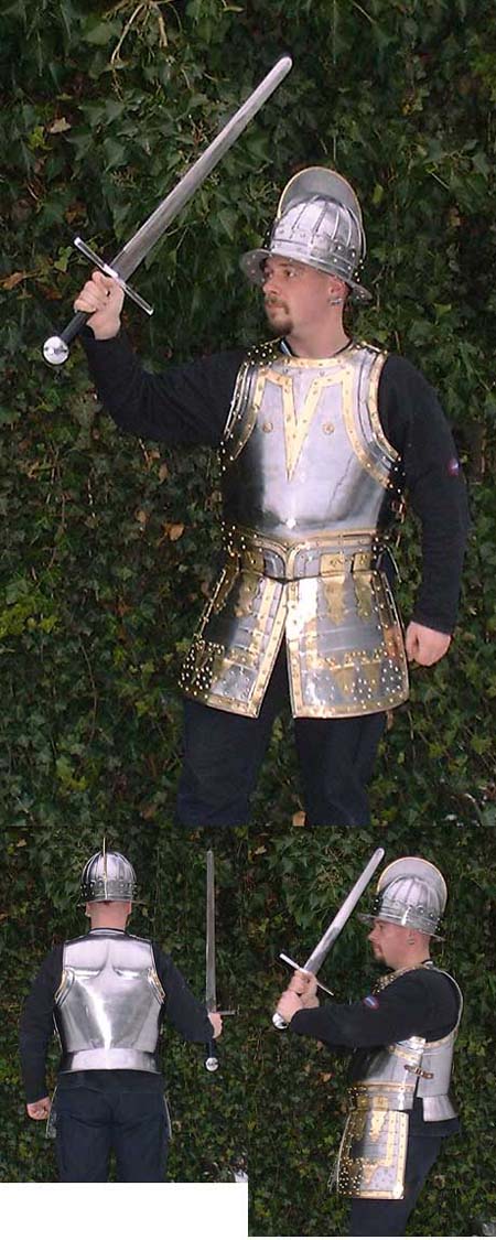 A64 - Medieval pikemen's armour,17th cent., England