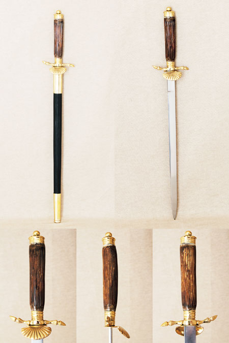 AH3134 - German hunting short sword, late 18th century