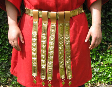 AH3868 - Roman legionary's light belt cingulum f. Rome's legion