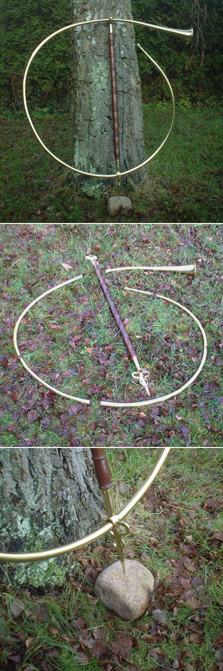 AH3870 - Roman cornu (100 AD) for reenactors of Rome's army
