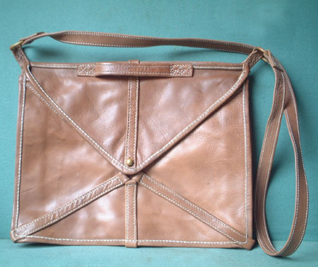 AH3988 - Roman army leather bag pera for legionairies