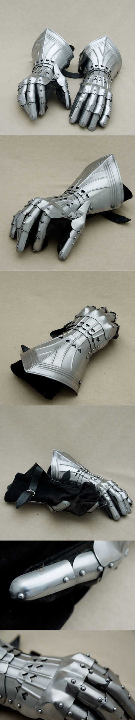 AH6023N - Medieval Gauntlets, stunning quality replica