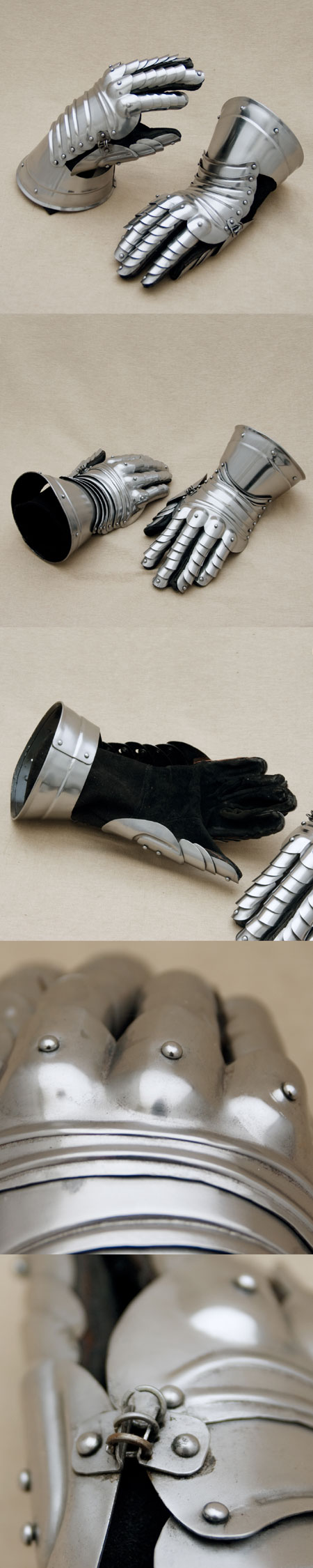 AH6024 - Medieval Gauntlets, stunning quality replica