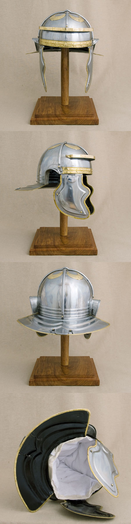 AH6056N - Roman Italic G reenactors helmet (100-150 AD)
