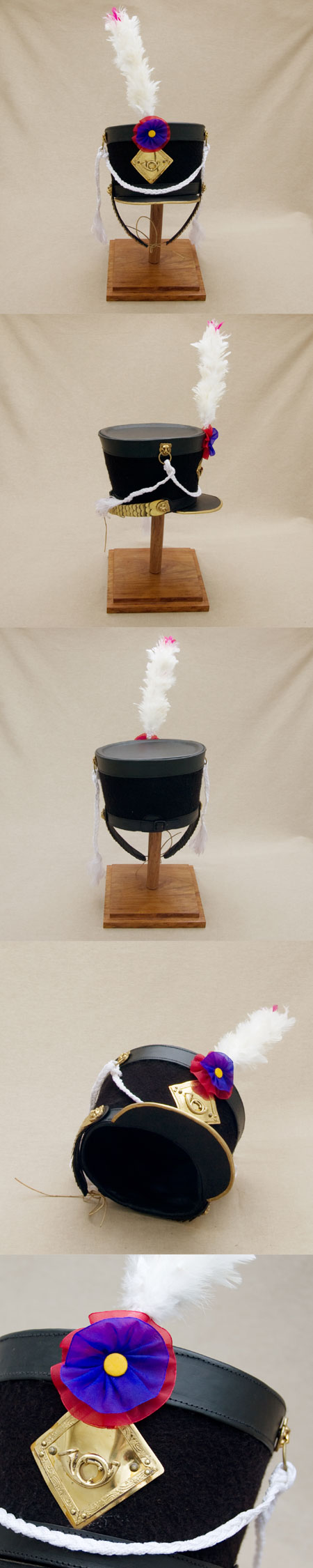 AH6094 - French Tirailleurs Shako Napoleonic 1st Emp.