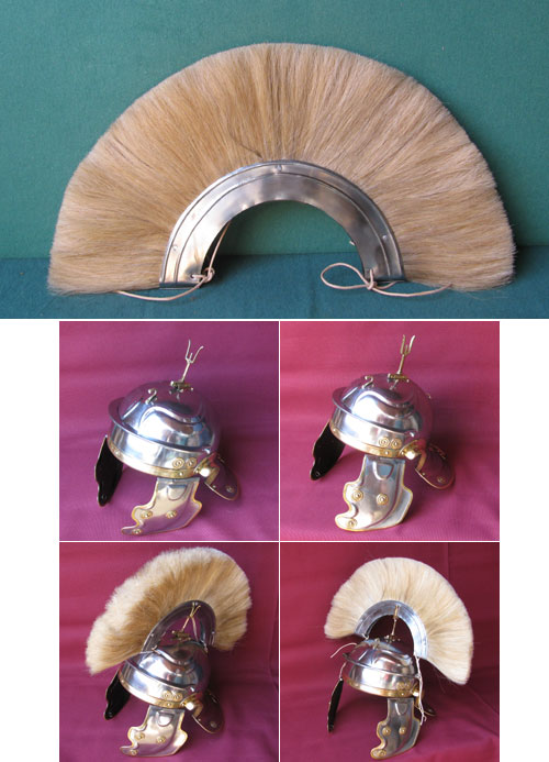 AH6102 - Beige (blond)Crests for Roman Deepeeka helmets