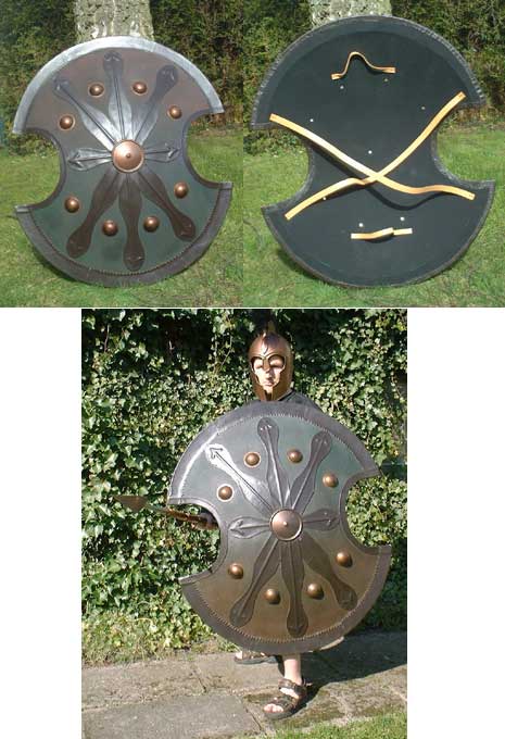 AH6119 - Greek shield as used in the Trojan war - Achilles