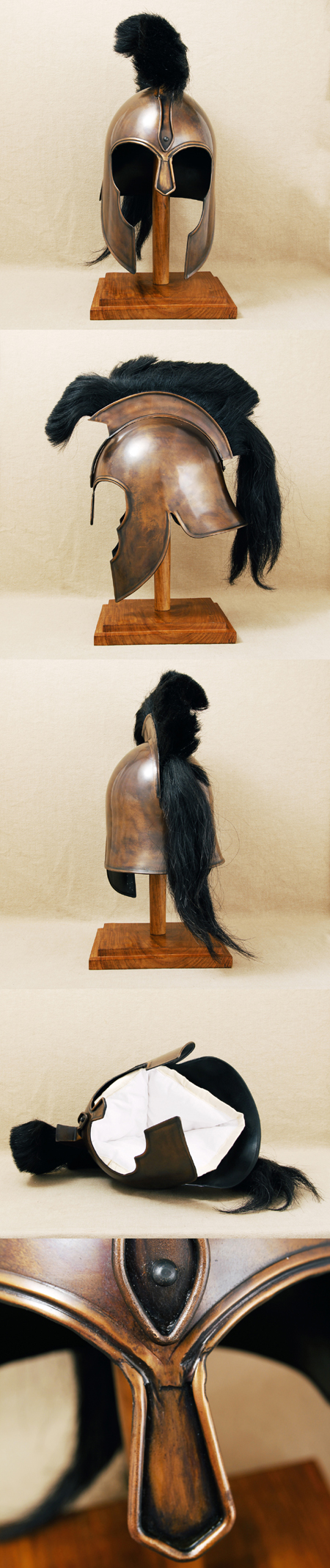 AH6120 - Greek Helmet, as used in the Trojan war - Achilles