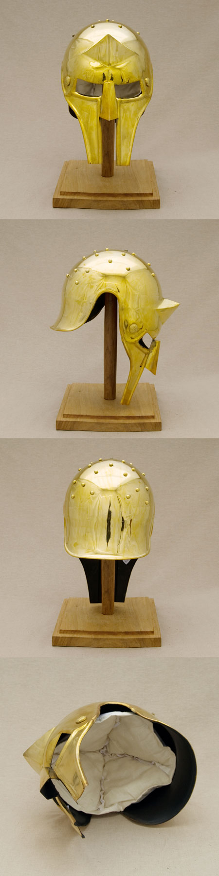AH6204B - Roman film helmet, Gladiator Maximus