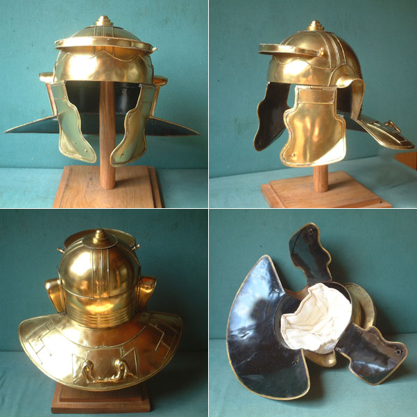 AH6302N - Roman Niedermoermter reenactor helmet(150-250AD)