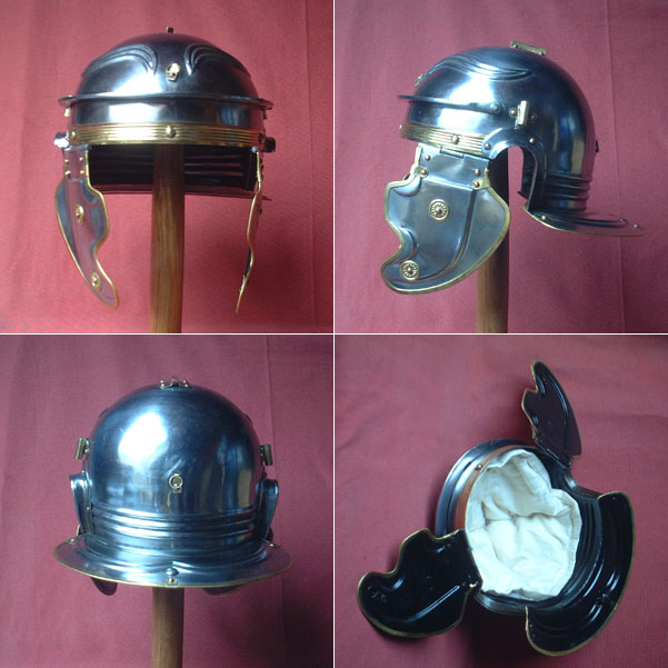 AH6315N - Roman Gallic -F- helmet (100 AD)f. reenactors