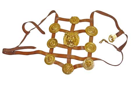 AH6761B - Roman set of cast brass reenactors phalerae