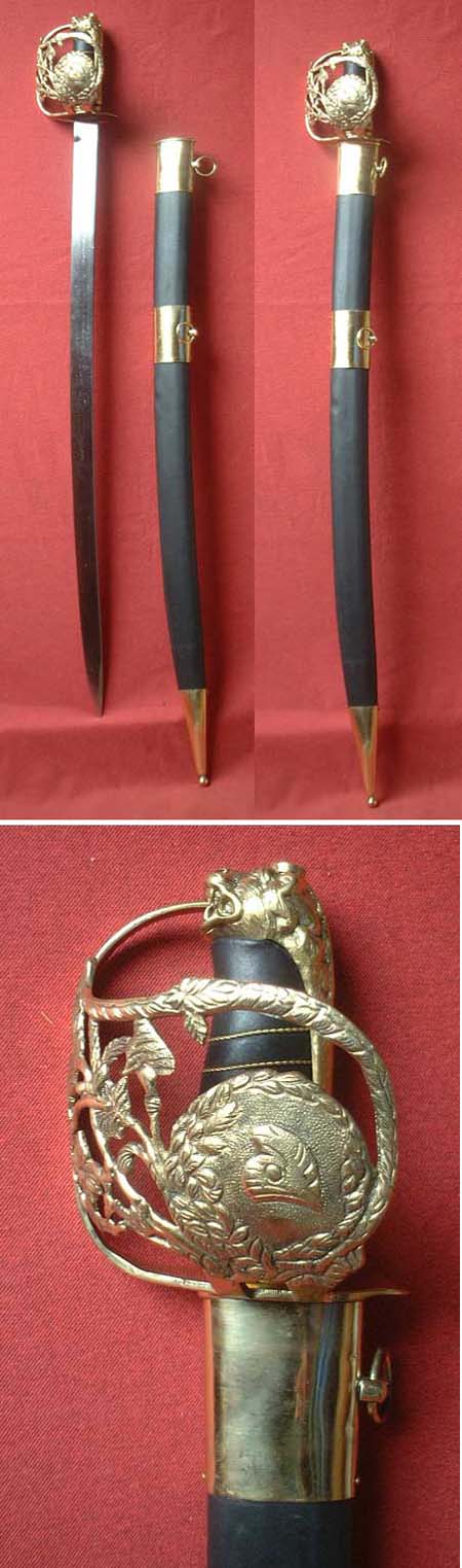 D07 - French revolutionary sword, circa 1790 to 1800