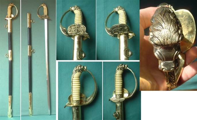 D20 - Imperial German Navy Sword WW1 and WW2