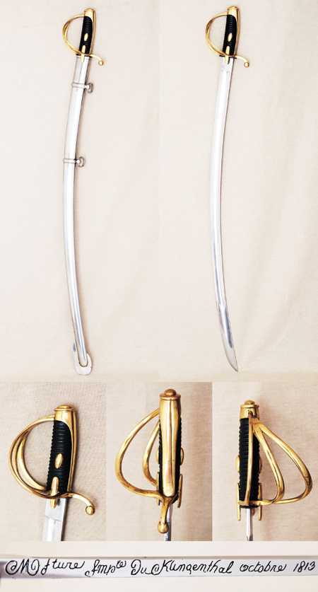 D24 - French Napoleon's Hussars Cavalry Sabre ANXI
