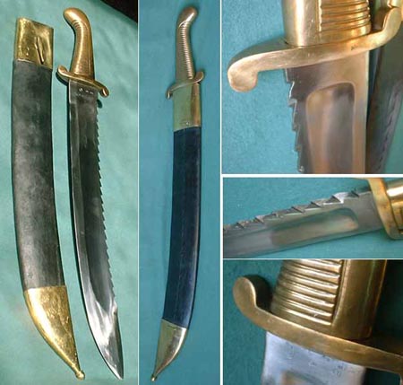 D47 - Russia : Pioneer falchion 1837 (Quality Repro)