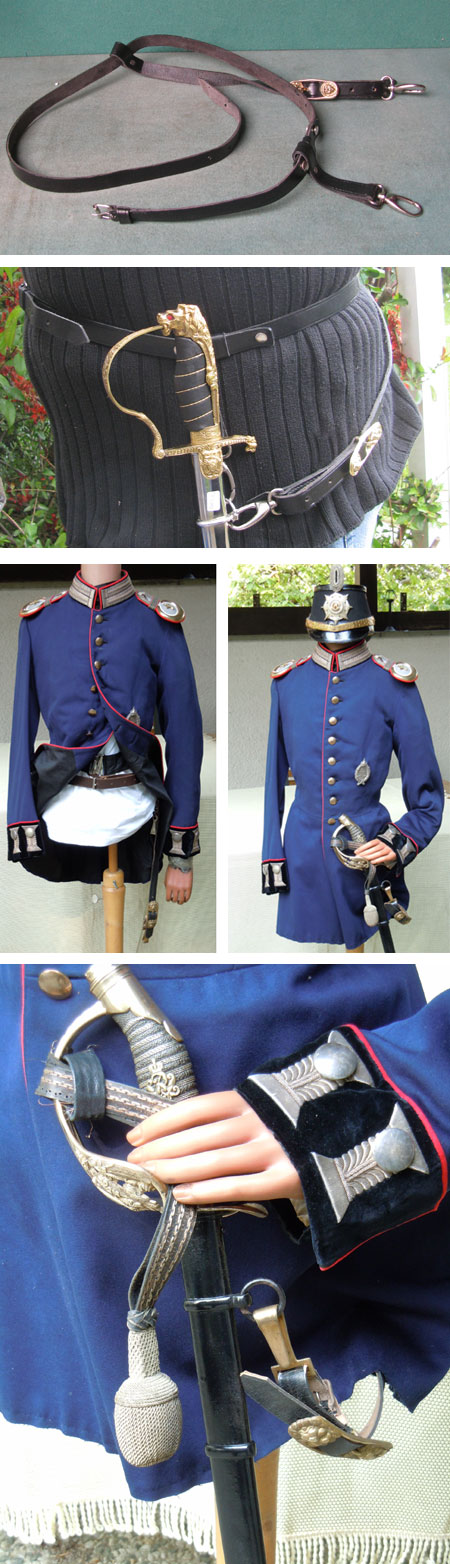 D5040 - Carrying belt for sabres